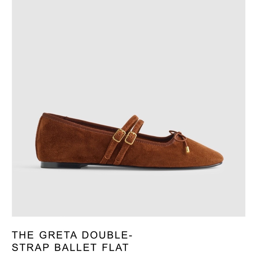 Madewell THE GRETA DOUBLE-STRAP BALLET FLAT - Picture 5 of 7